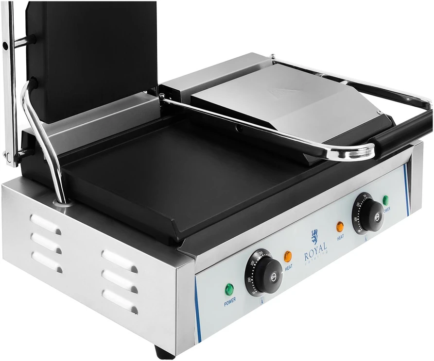 Dvipusis kontaktinis grilis 3600W. 230V. Royal Catering
