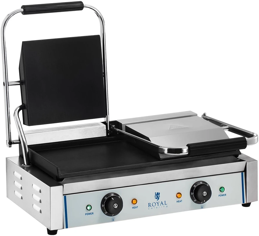 Dvipusis kontaktinis grilis 3600W. 230V. Royal Catering