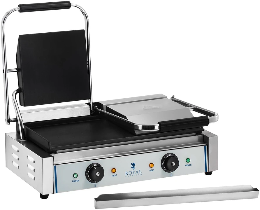 Dvipusis kontaktinis grilis 3600W. 230V. Royal Catering