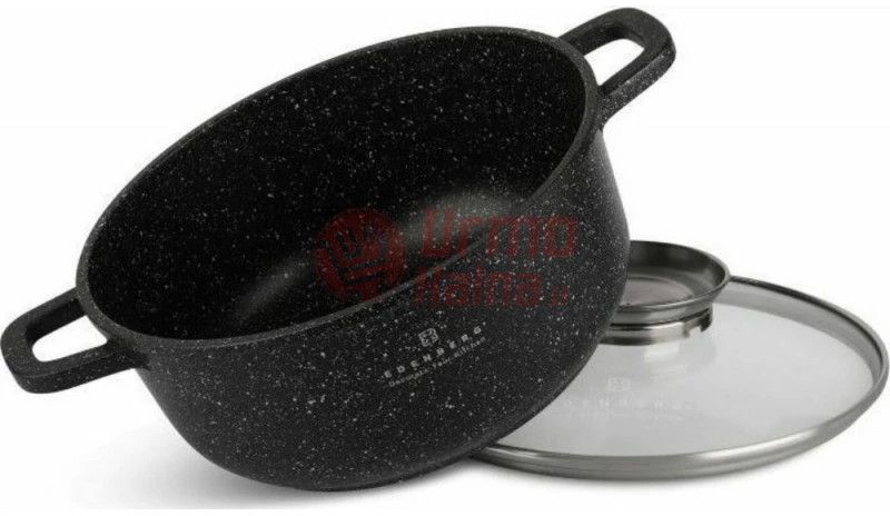 EDENBERG akmens masės 15 dalių puodų rinkinys EB-8146
