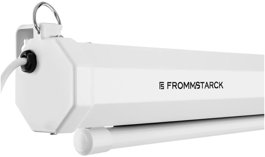 Elektra valdomas projekcinis ekranas133'' 16:9 baltas