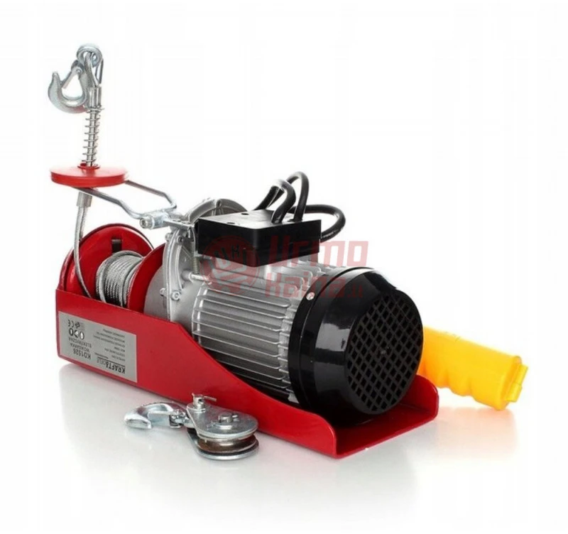 Elektrinė gervė KRAFT&DELE KD2192 500/1000 kg 1350 W