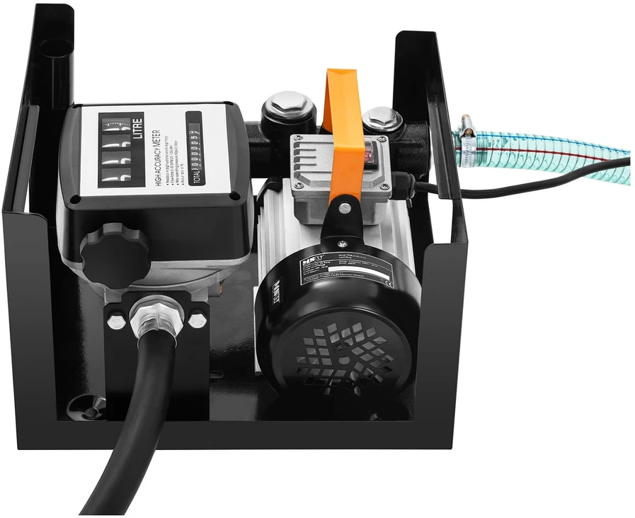 Elektrinė kuro pompa su skaitikliu IP55 230 V 600 W 60 l/min