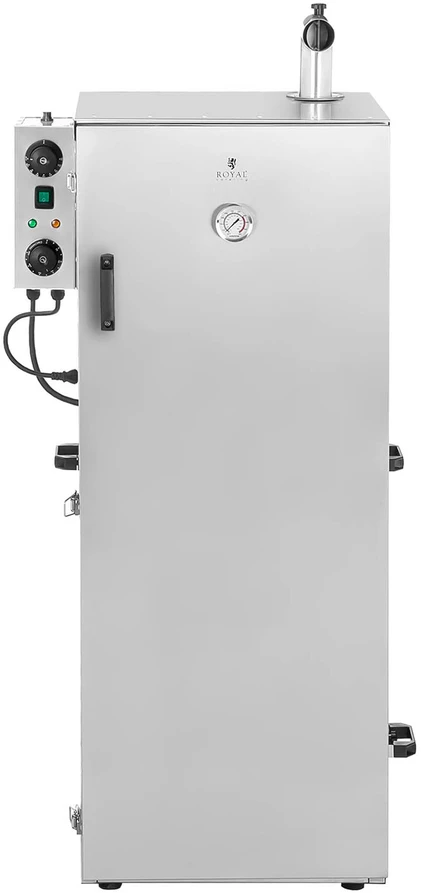 Elektrinė rūkykla su 8 grotelėmis 147 l 1000 W nerūdijantis plienas