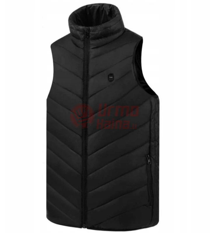 Elektrinė šildanti unisex liemenė XL dydis USB