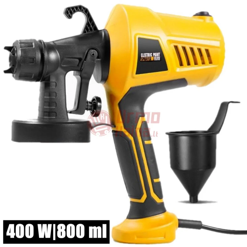 Elektrinis dažų purkštuvas DOMOTEC DM8 400 W 800 ml