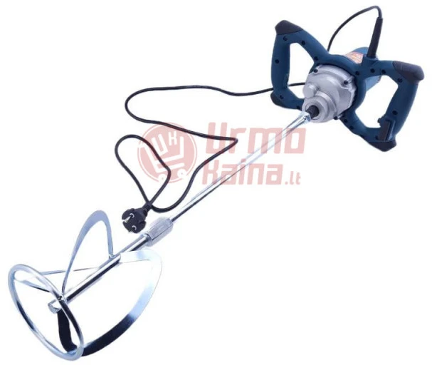 Elektrinis maišytuvas - statybinis mikseris RF01 2600 W + 2 antgaliai