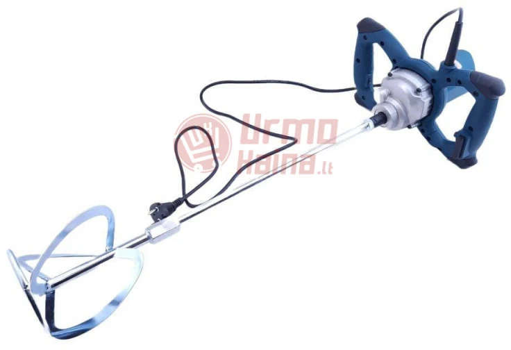 Elektrinis maišytuvas - statybinis mikseris RF01 2600 W + 2 antgaliai
