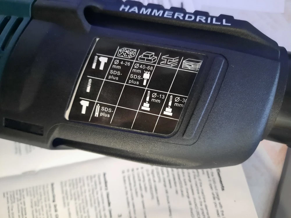Elektrinis perforatorius PowerHammer PH28 BERIMAX 2800 W