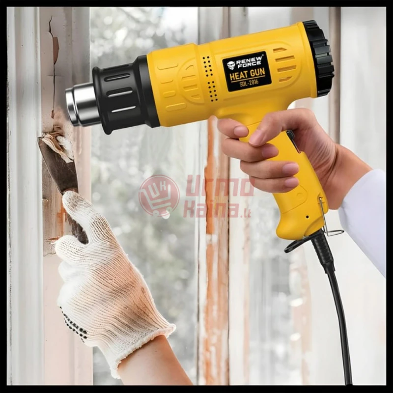 Elektrinis šilumos pistoletas 1800W RF01
