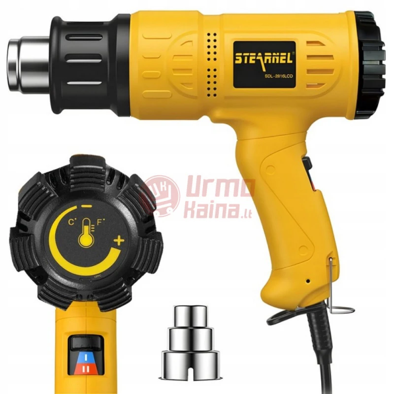 Elektrinis šilumos pistoletas 1800W RF01