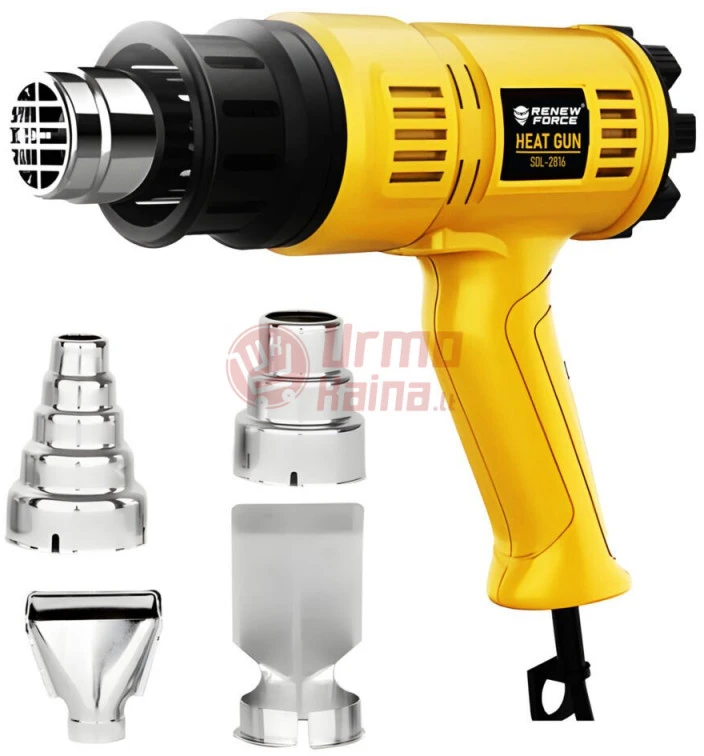 Elektrinis šilumos pistoletas 1800W RF01