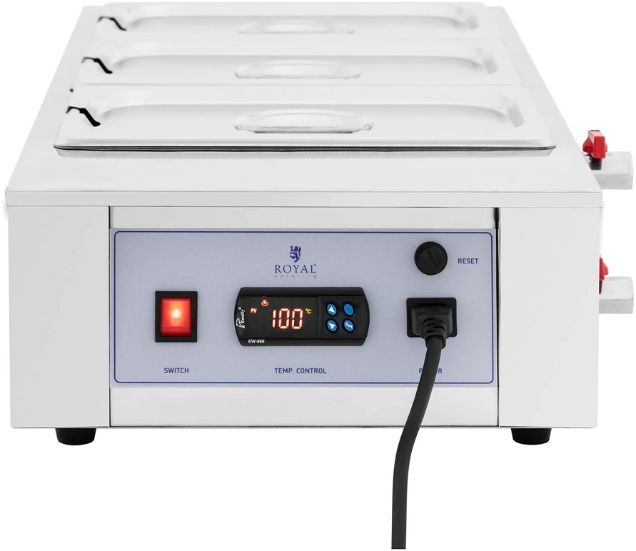 Elektrinis šokolado ir padažų šildytuvas 3 x 32 l 1500 W