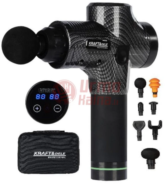Fascialinis smūginis raumenų masažuoklis KRAFT&DELE 250W KD3080