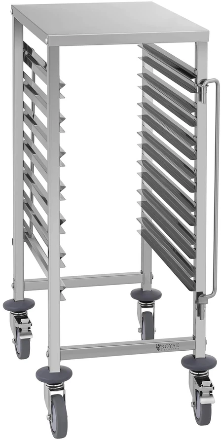 Gastronominis vežimėlis GN1/1 nerūdijantis plienas 50 kg