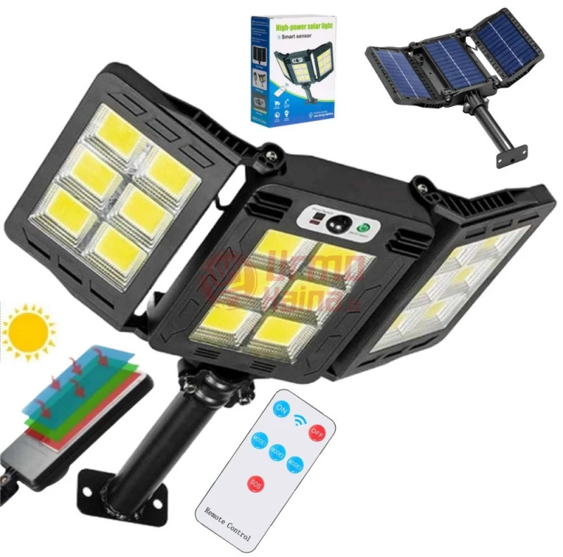 Gatvės šviestuvas su saulės elementu SL4019 450 W