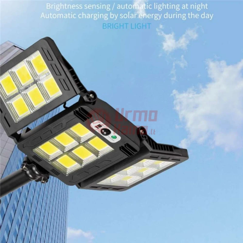 Gatvės šviestuvas su saulės elementu SL4019 450 W