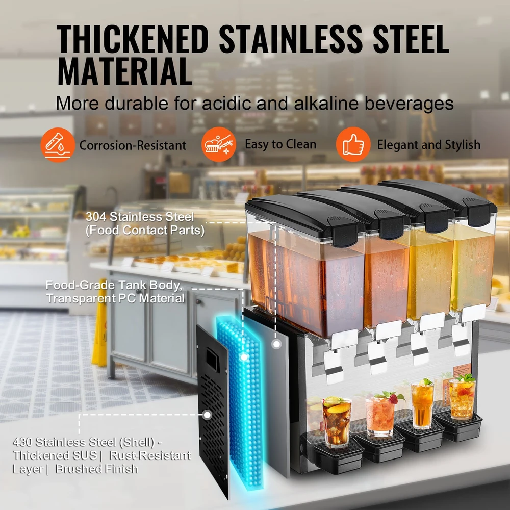 Gėrimų dispenseris 430 W talpa 10 l