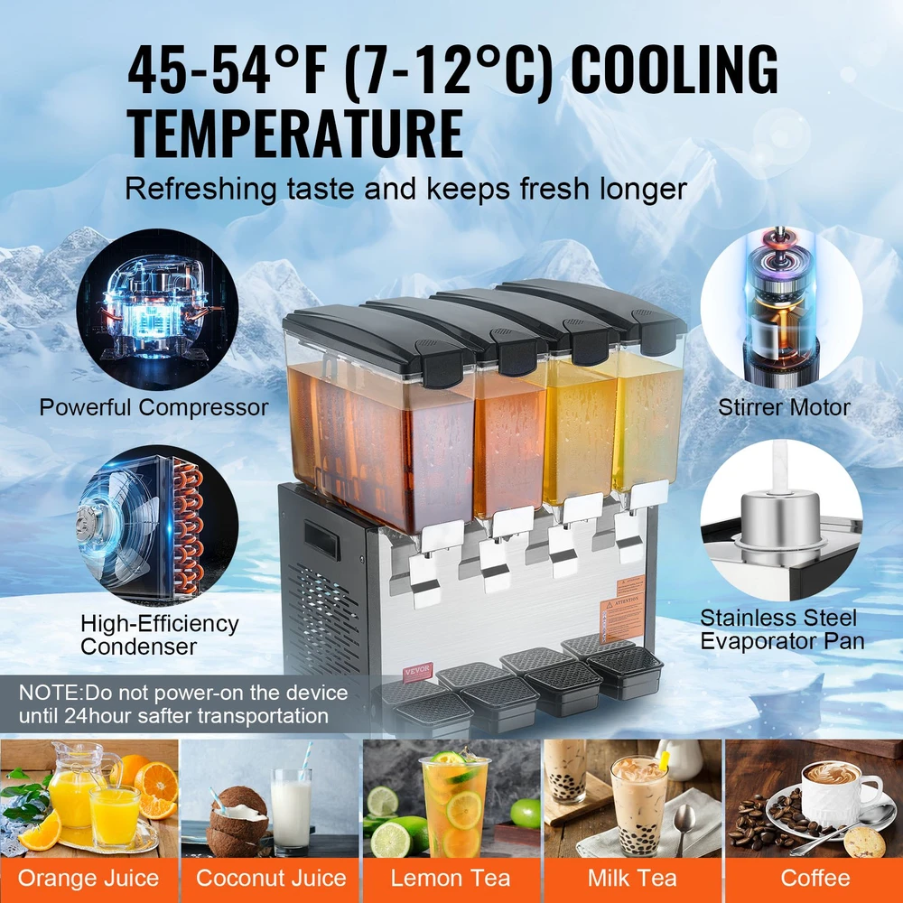 Gėrimų dispenseris 430 W talpa 10 l