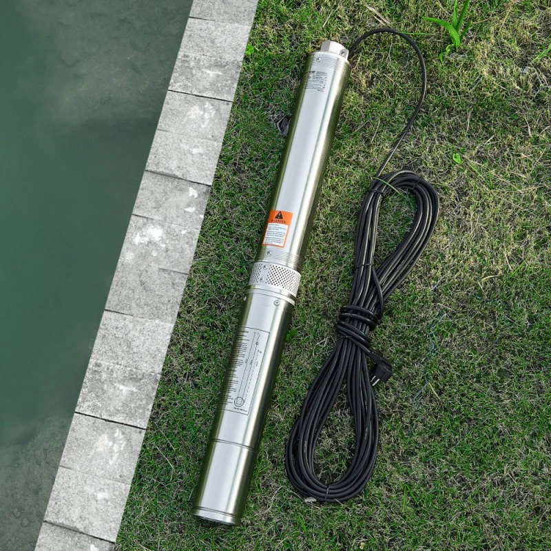Giliavandenis siurblys 1100W 100 l/min 75 m kėlimo aukštis 20 m laidas