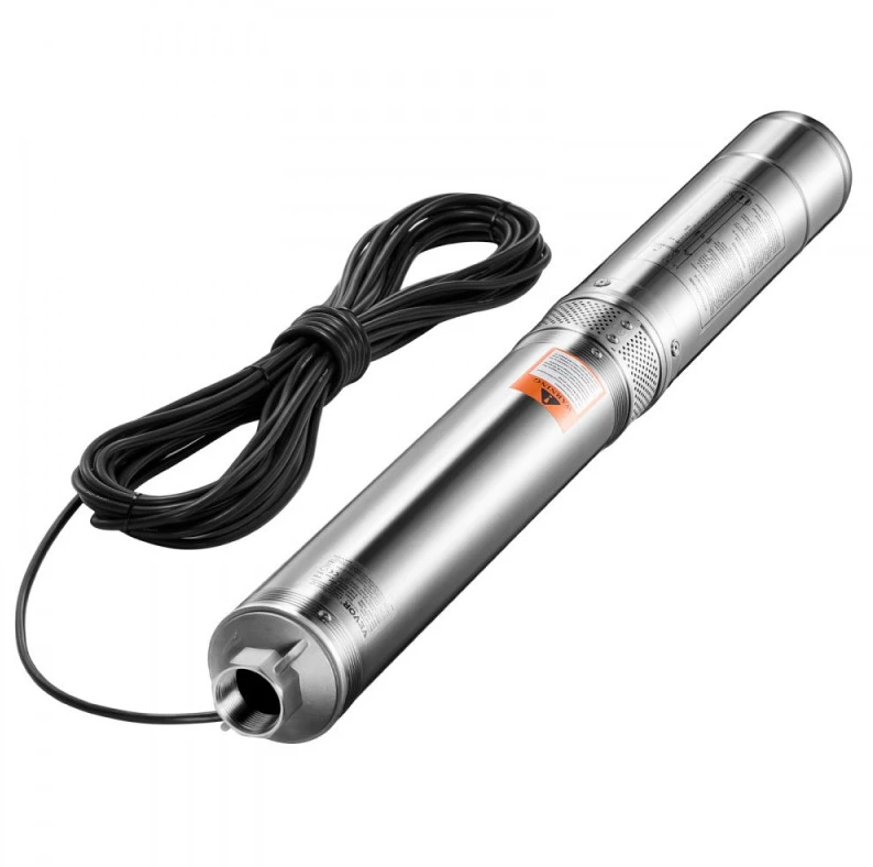 Giliavandenis siurblys. 1100W. 65 l/min. 85 m kėlimo aukštis. 20 m laidas. su valdymo dėžute