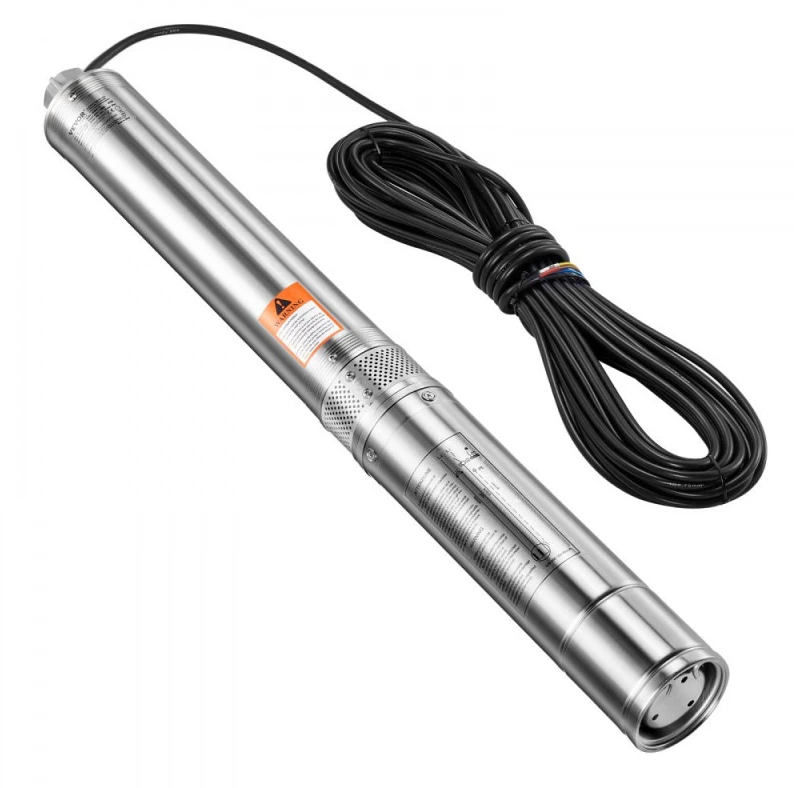 Giliavandenis siurblys. 1100W. 65 l/min. 85 m kėlimo aukštis. 20 m laidas. su valdymo dėžute