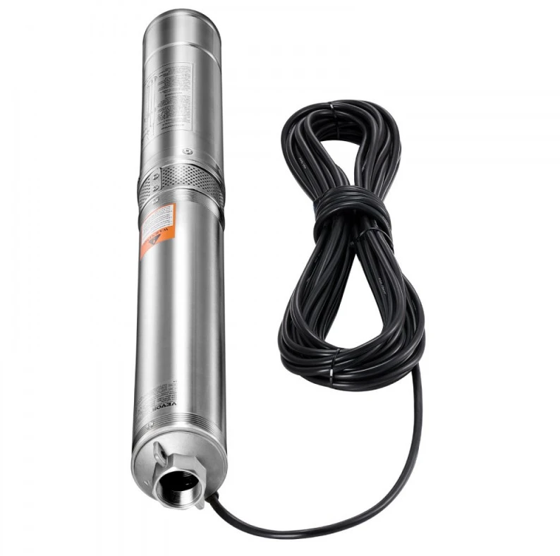 Giliavandenis siurblys. 1100W. 65 l/min. 85 m kėlimo aukštis. 20 m laidas. su valdymo dėžute