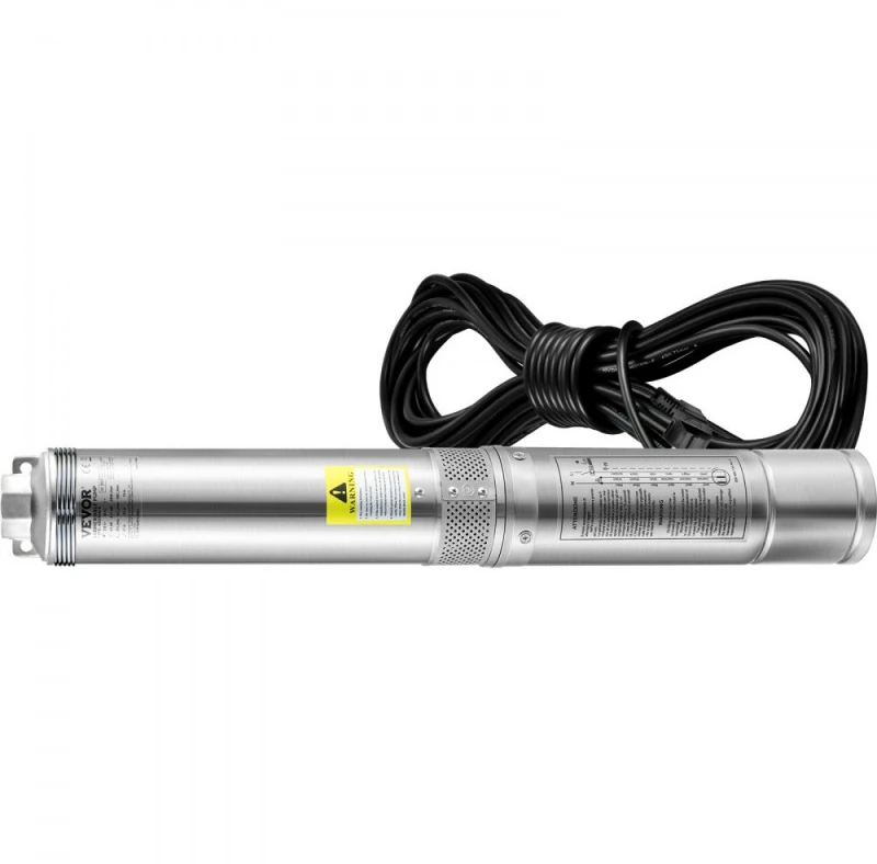 Giliavandenis siurblys. 750W. 100 l/min. 66 m kėlimo aukštis. 20 m laidas. skersmuo 76 mm