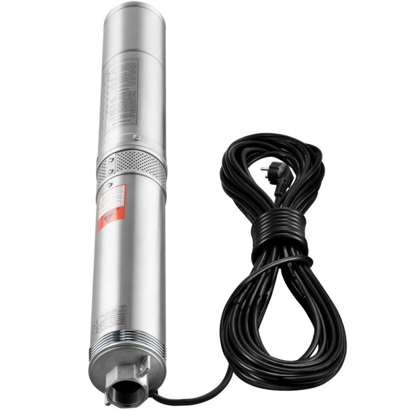 Giliavandenis siurblys. 750W (60Hz). 7.1 m³/h. 75 m max kėlimo aukštis. 9.1 m laidas