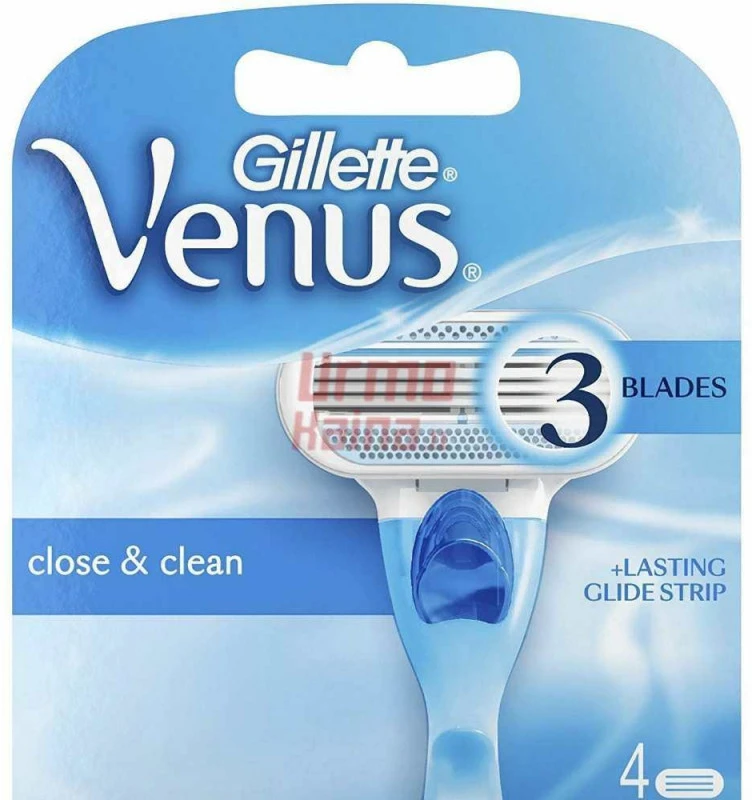 Gillette Venus skustuvo galvutės 4 vnt.