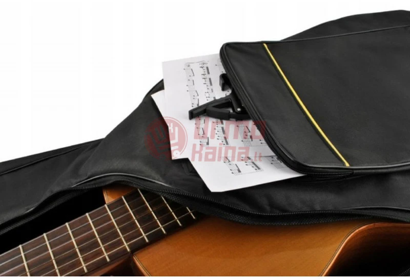 Gitaros dėklas MT juodas 107x44x12 cm