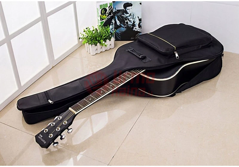 Gitaros dėklas MT juodas 107x44x12 cm