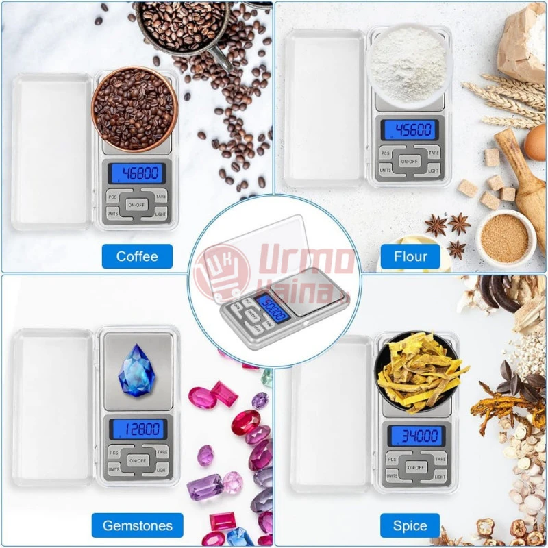 Virtuvinės svarstyklės Graminės juvelyrinės svarstyklės 500-001g 5203