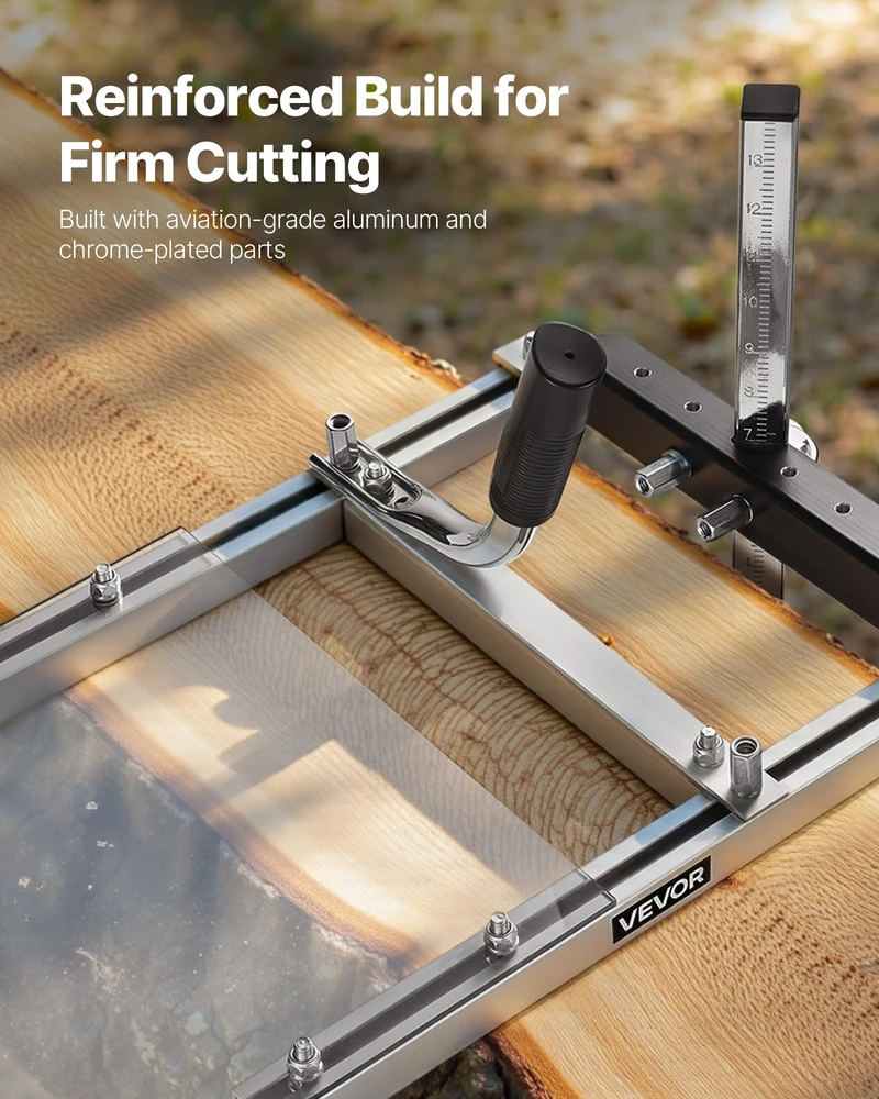 Grandininė lentpjūvė motoriniams pjūklams. lentoms 41-51 cm. su skerspjūvio kreiptuvu