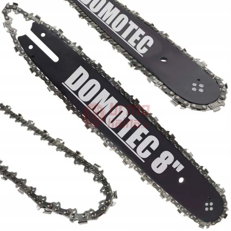Grandininis pjūklas Genėjimo pjūklo pjovimo juosta + 2 grandinės 8" 1/4" 45DL