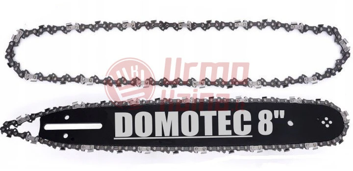 Grandininis pjūklas Genėjimo pjūklo pjovimo juosta + 2 grandinės 8" 1/4" 45DL