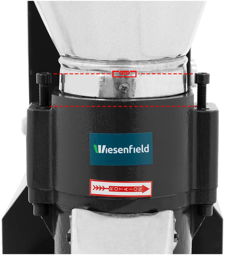Granuliatorius Wiesenfield, 3000 W