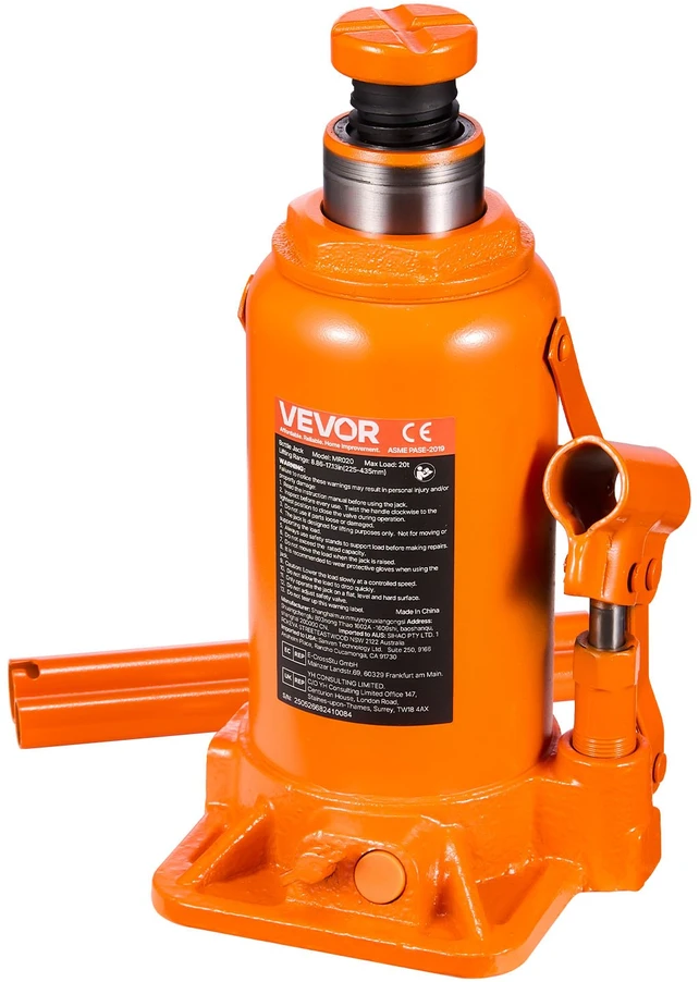 Grindinis lazdelės tipo keltuvas 20T kėlimo diapazonas 225-435 mm