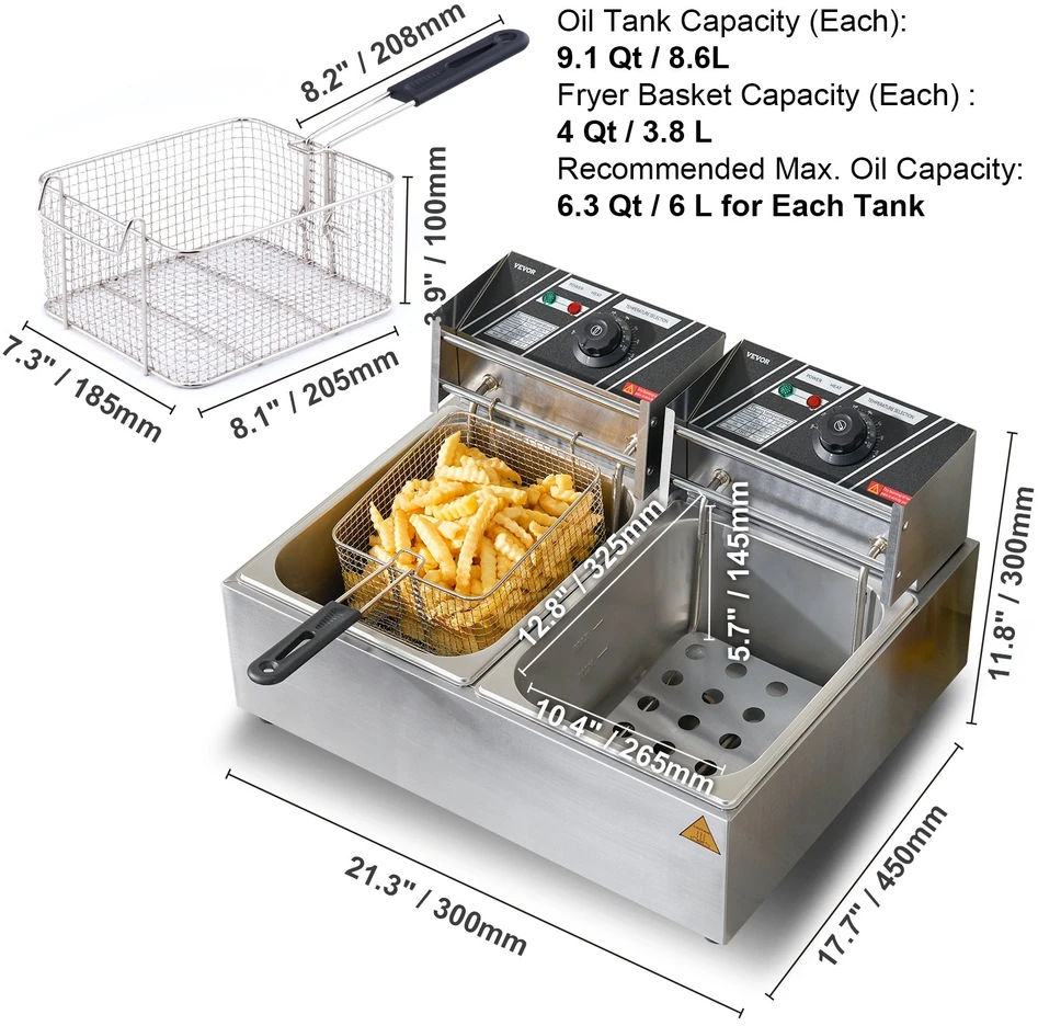 Gruzdintuvė 5000 W talpa 12 l