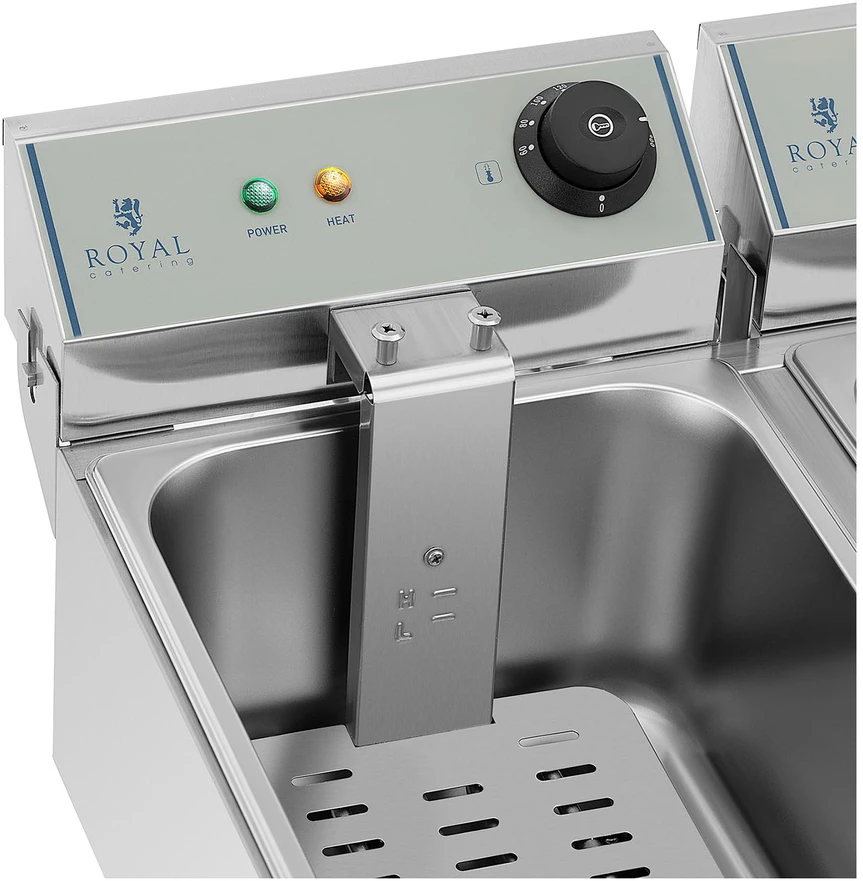 Gruzdintuvė Dviguba elektrinė gruzdintuvė 2x5L