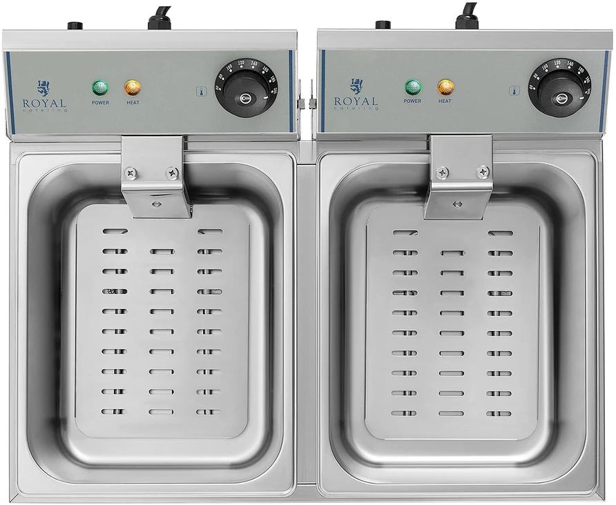 Gruzdintuvė Dviguba elektrinė gruzdintuvė 2x5L