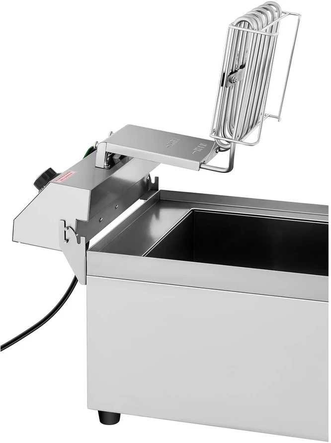 Gruzdintuvė Elektrinė gastronominė gruzdintuvė su kranu, 16 L
