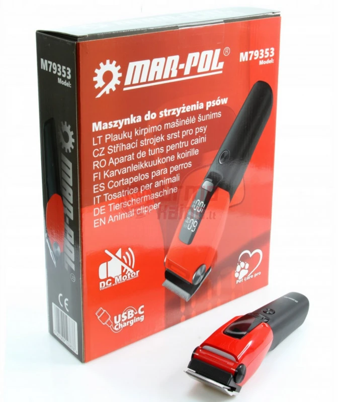 Gyvūnų kirpimo mašinėlė MAR-POL TL01