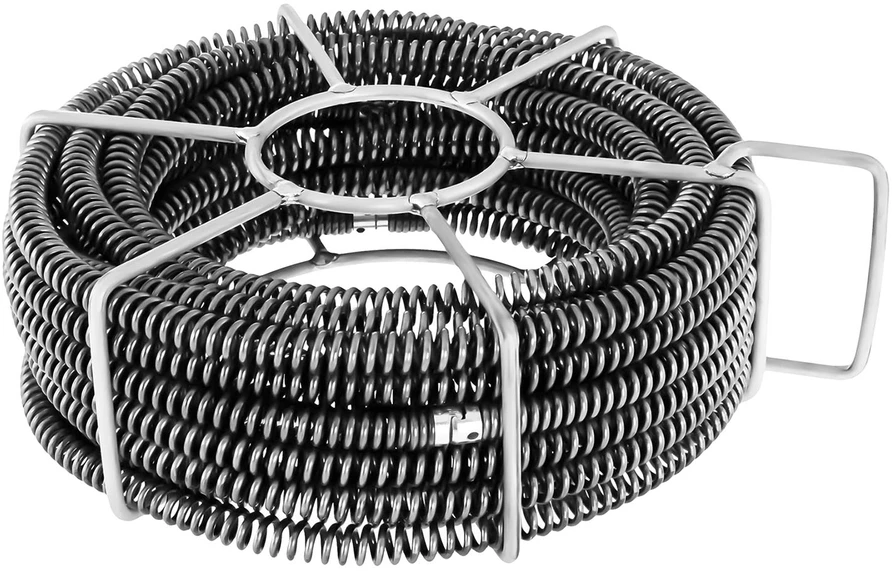Hidraulinė spiralinė valymo sistema vamzdžiams 6 x 245 m Ø 16 mm
