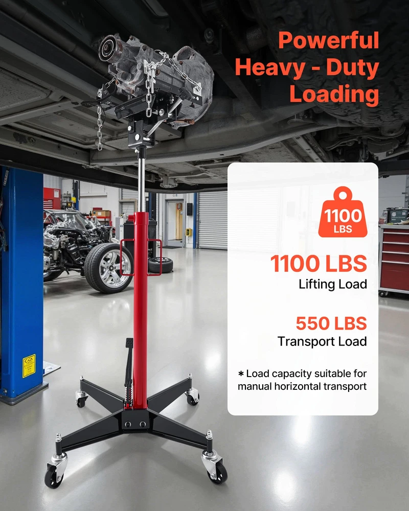 Hidraulinis keltuvas su pedalu apkrova 500 kg aukštis 1270-2020 mm