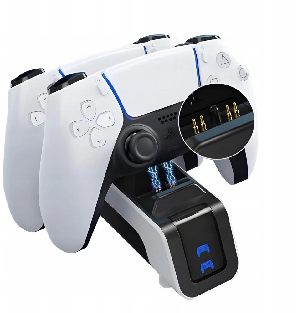 Įkrovimo stotelė PS5 pultams DualCharge DC BERIMAX dviguba