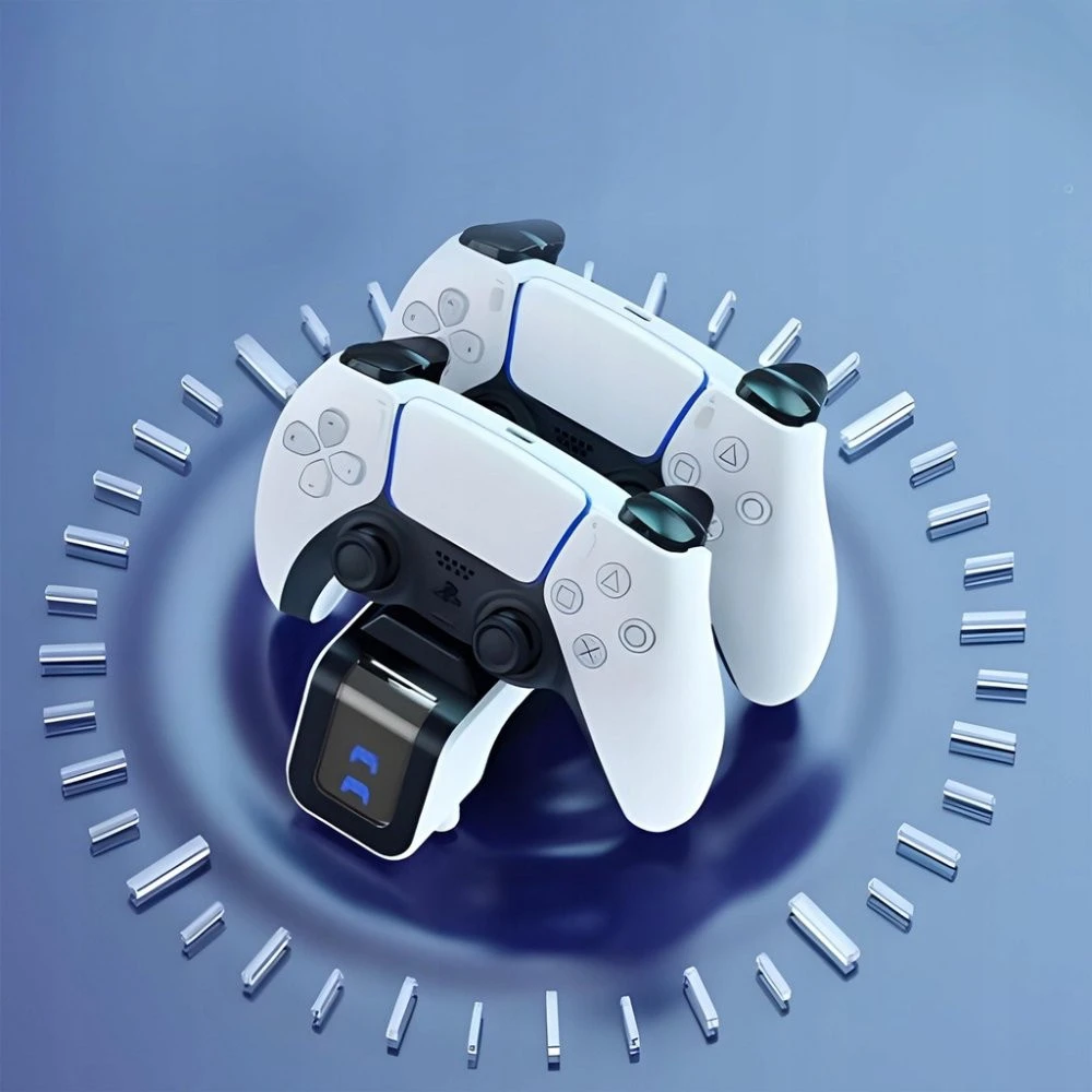 Įkrovimo stotelė PS5 pultams DualCharge DC BERIMAX dviguba