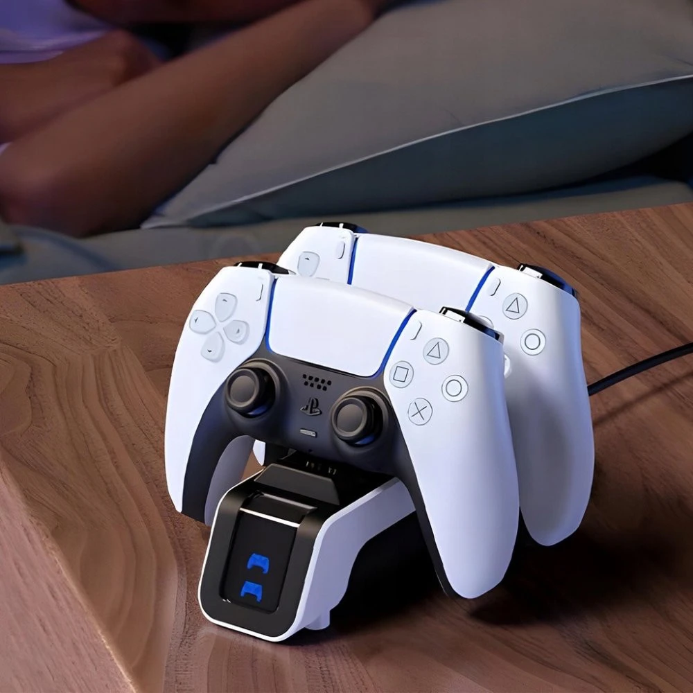 Įkrovimo stotelė PS5 pultams DualCharge DC BERIMAX dviguba