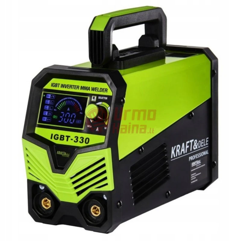 Inverterinis suvirinimo aparatas IGBT/MMA/LIFT/TIG 300A KRAFT&DELE KD1879