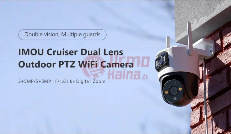 IP stebėjimo kamera IMOU Dvigubas WiFi Cruiser Dual 10MP
